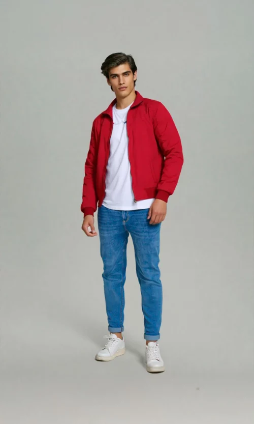 Chaqueta hombre unicolor