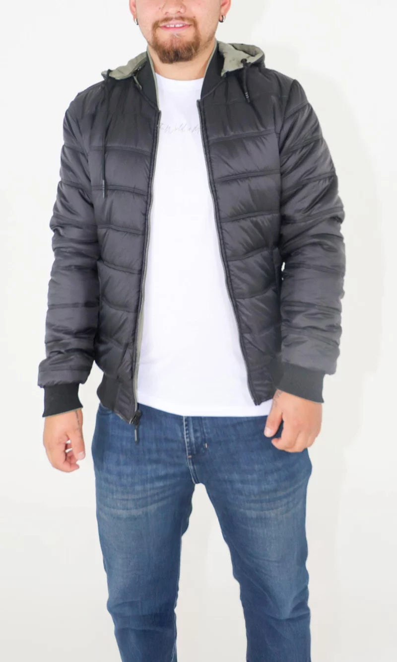 Chaqueta hombre unicolor doble faz - Imagen 5