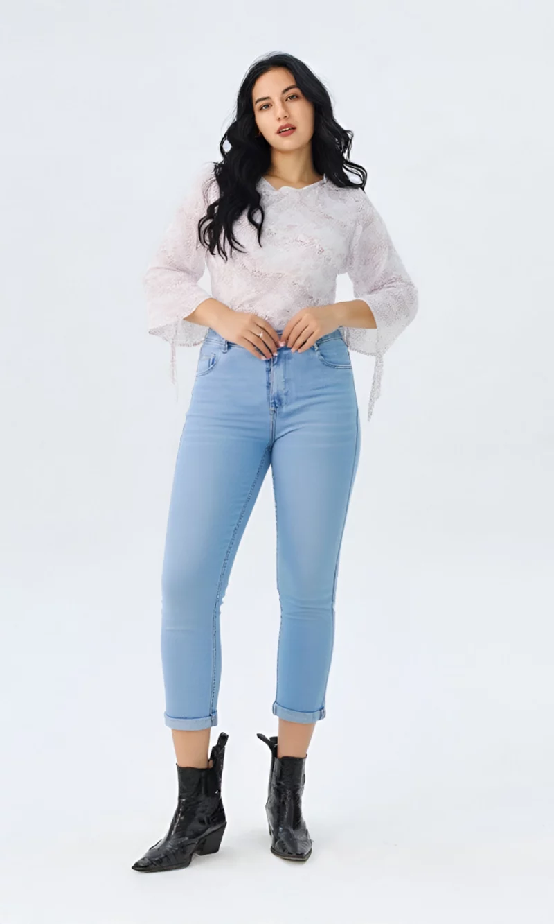 Blusa mujer manga 3/4 estampada - Imagen 10