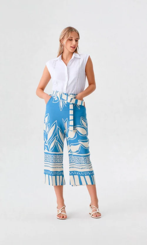 Capri mujer estampado
