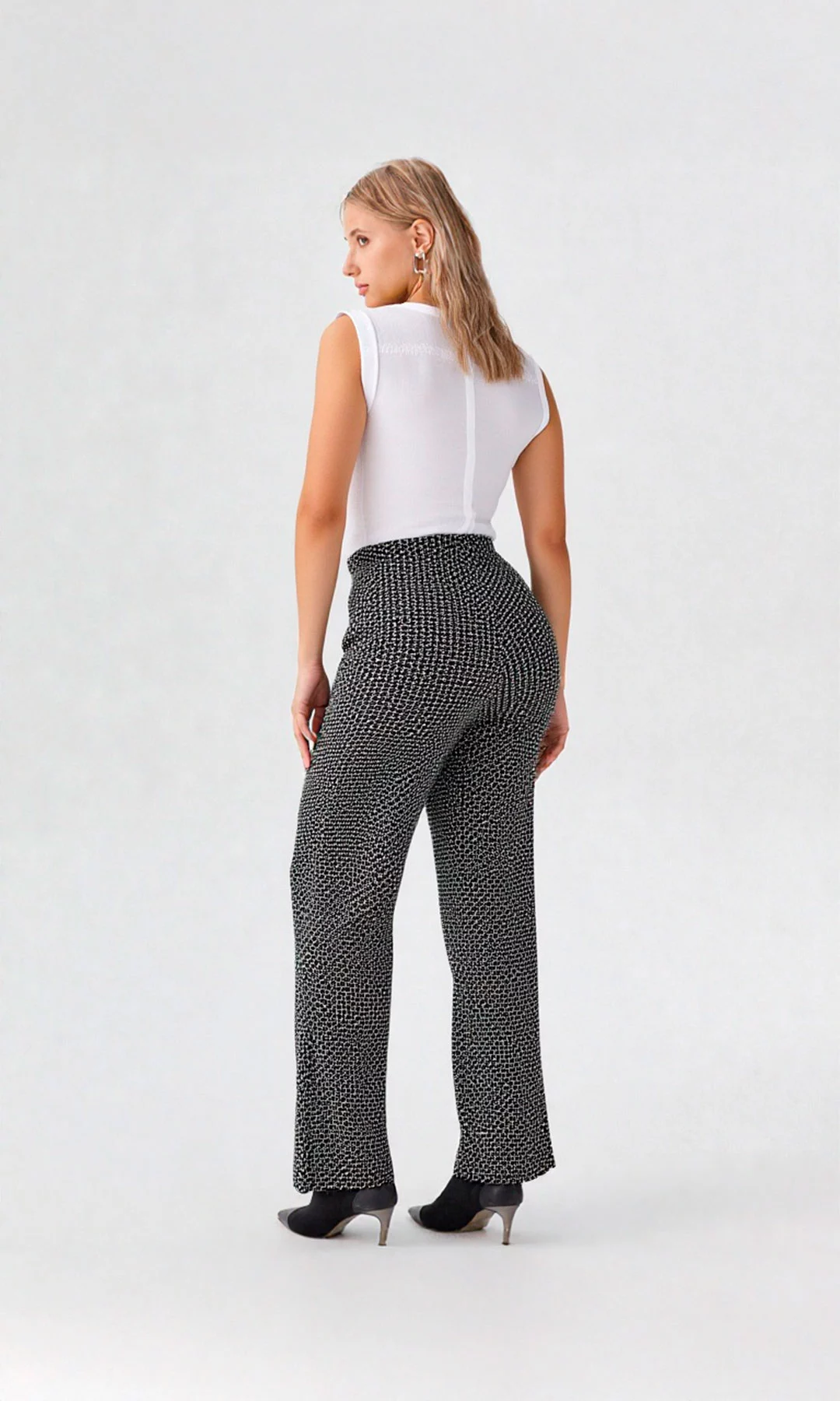 Pantalón mujer unicolor - Imagen 2