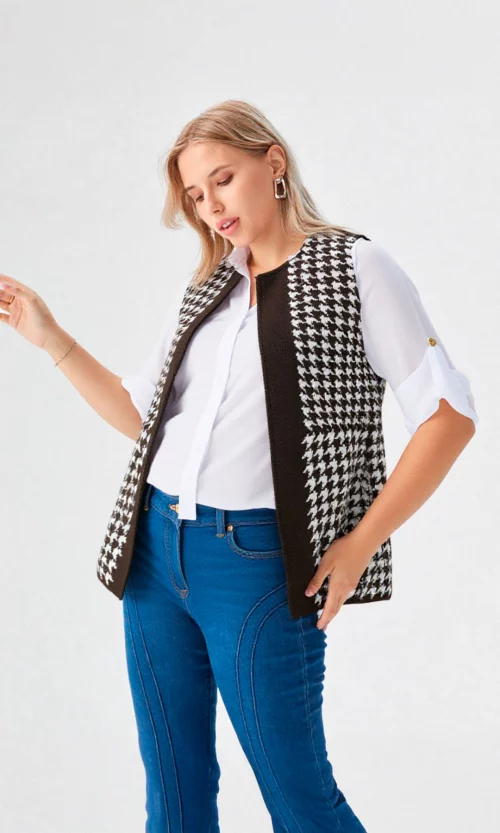 Chaleco mujer con diseño