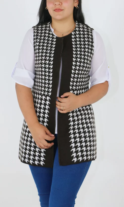 Chaleco mujer con diseño