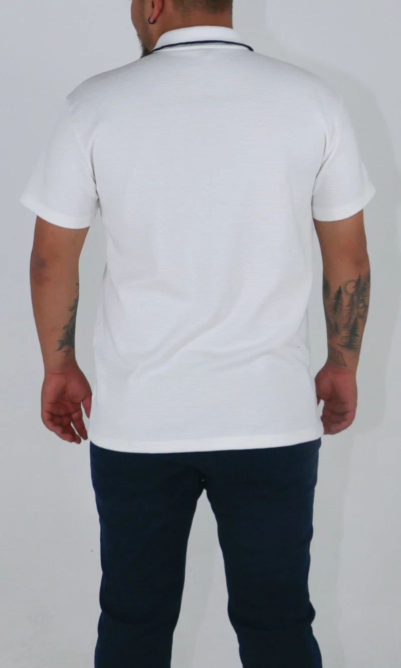 Polo hombre unicolor - Imagen 6