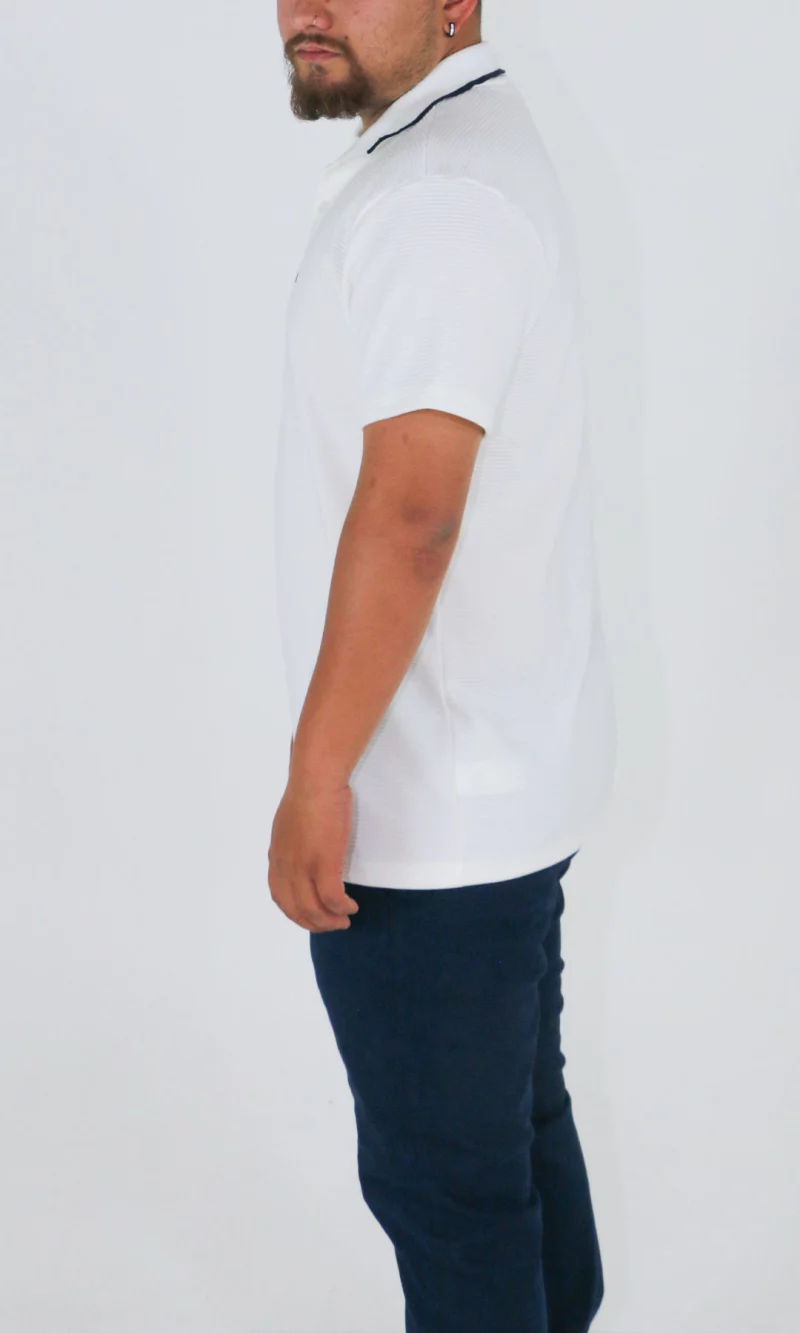 Polo hombre unicolor - Imagen 5