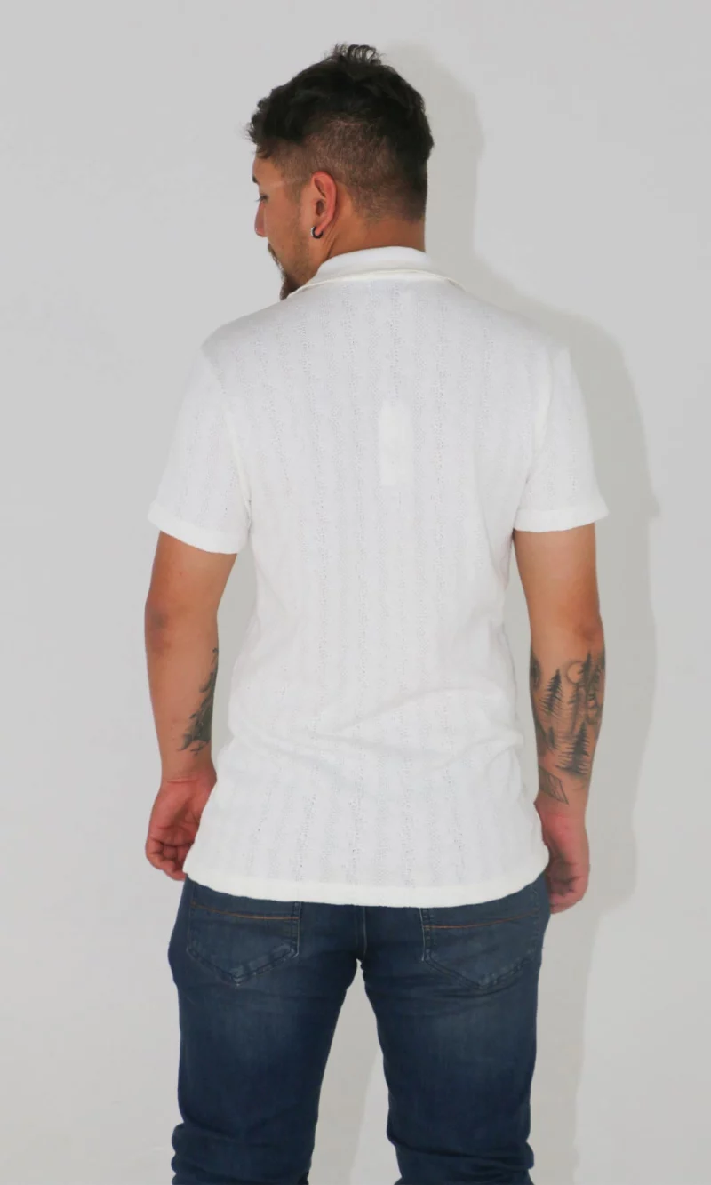 Polo hombre unicolor - Imagen 3