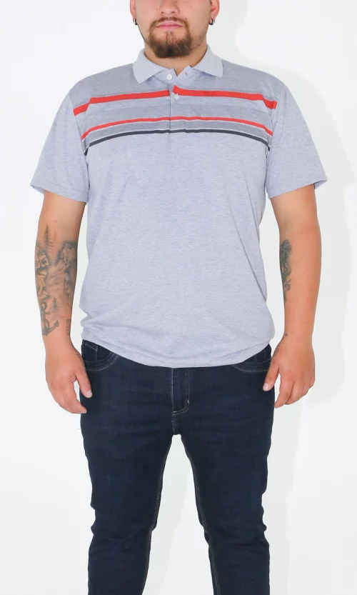 Polo hombre unicolor