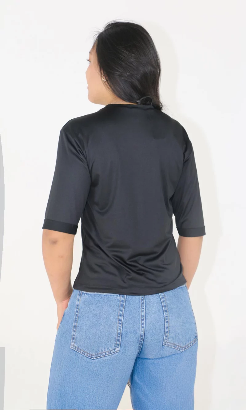 Camiseta mujer manga 3/4 estampada - Imagen 7