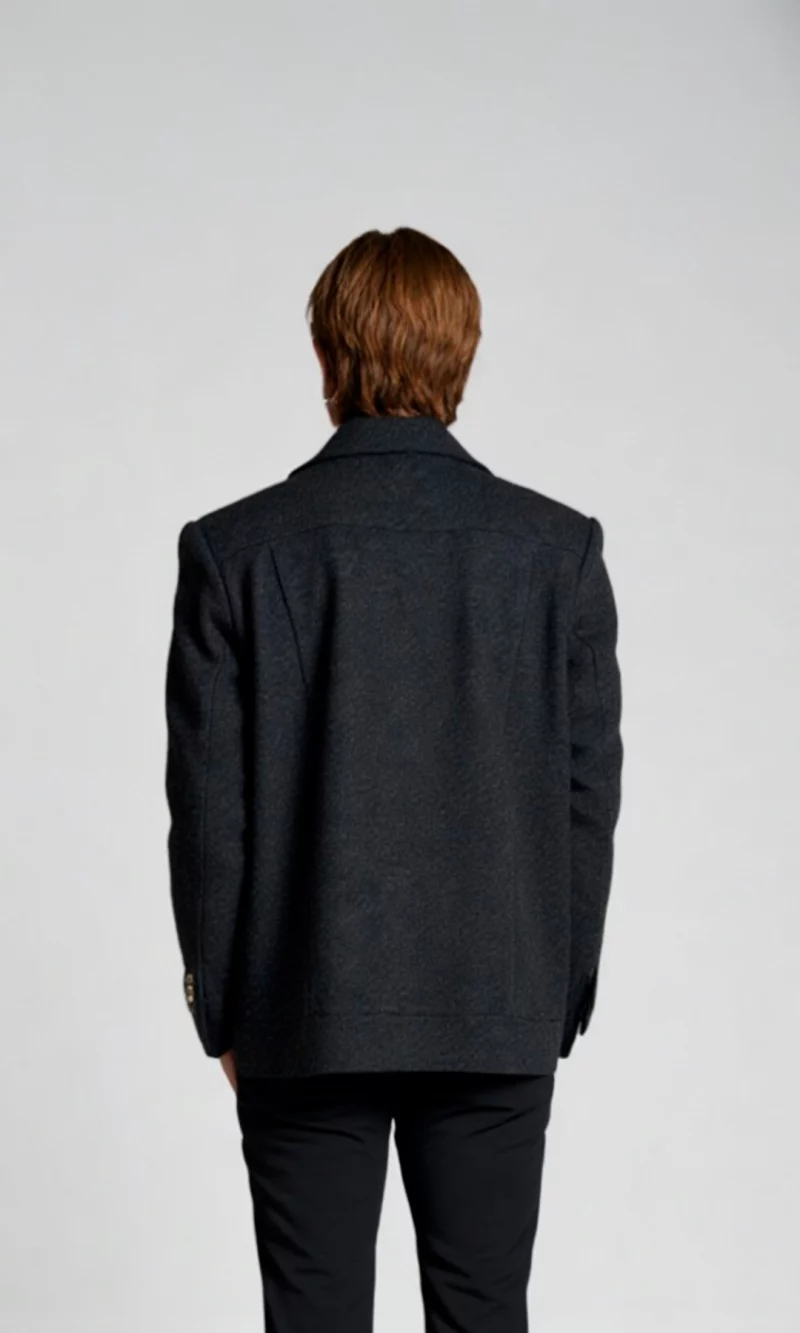 Chaqueta hombre unicolor - Imagen 6