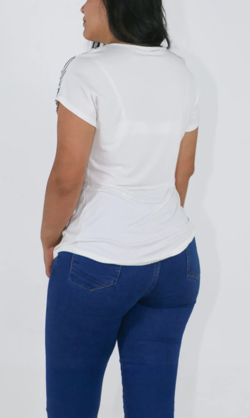 Camiseta mujer estampada - Imagen 4