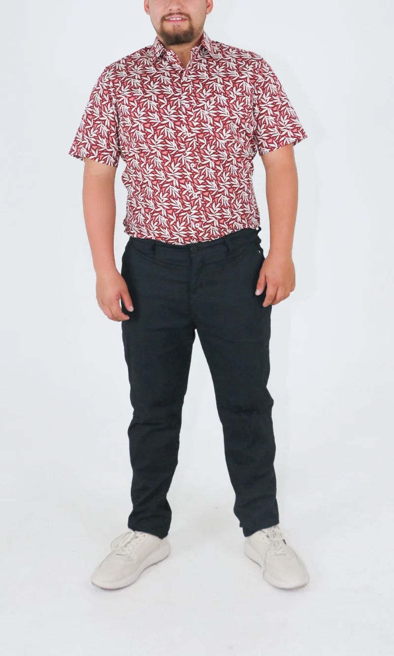 Pantalón hombre unicolor