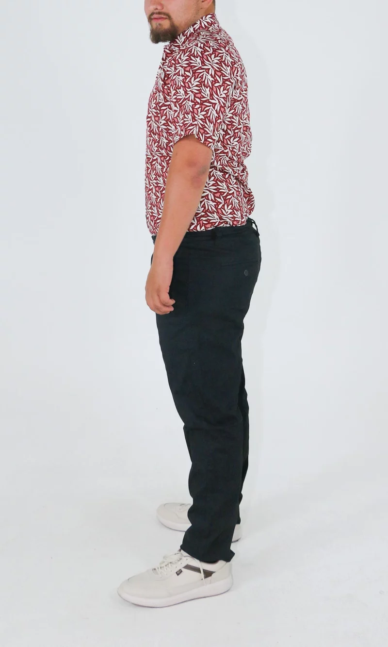 Pantalón hombre unicolor - Imagen 2