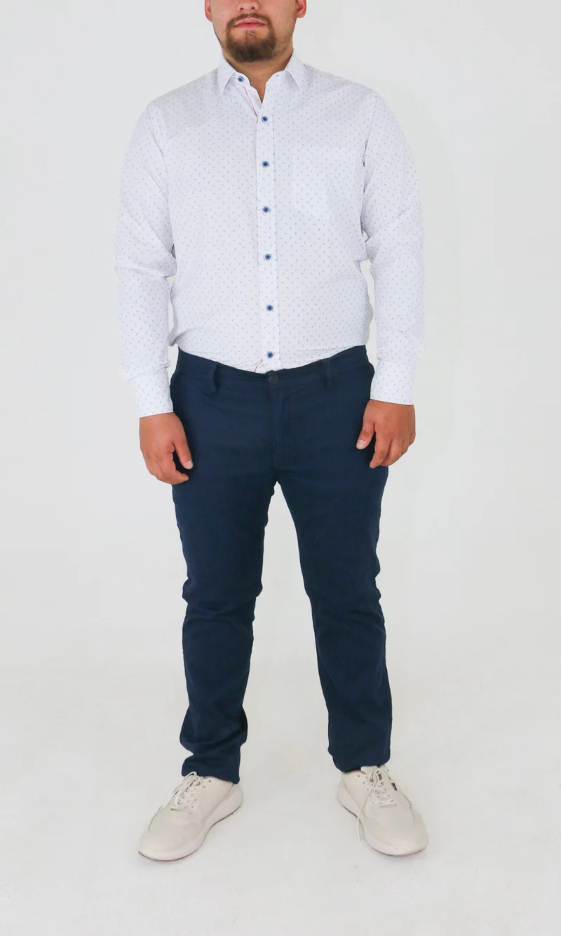 Pantalón hombre unicolor