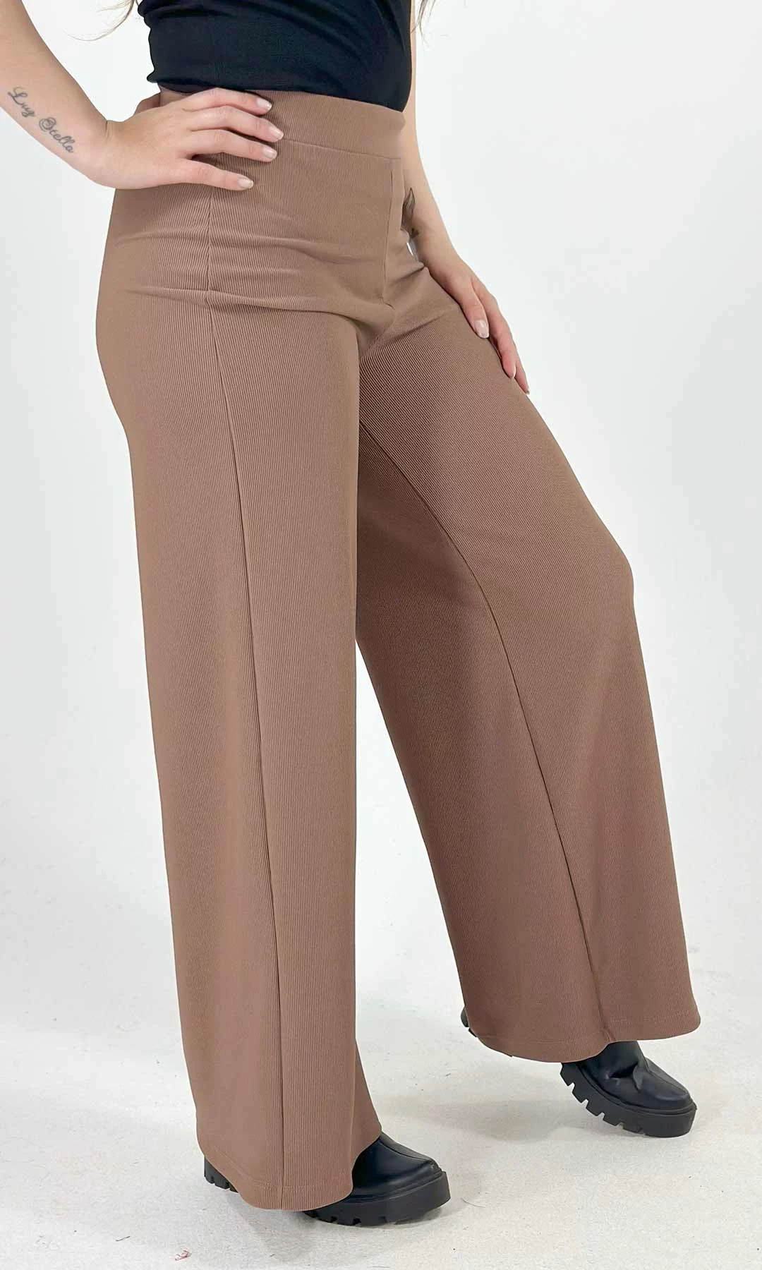 Pantalón mujer unicolor - Imagen 4