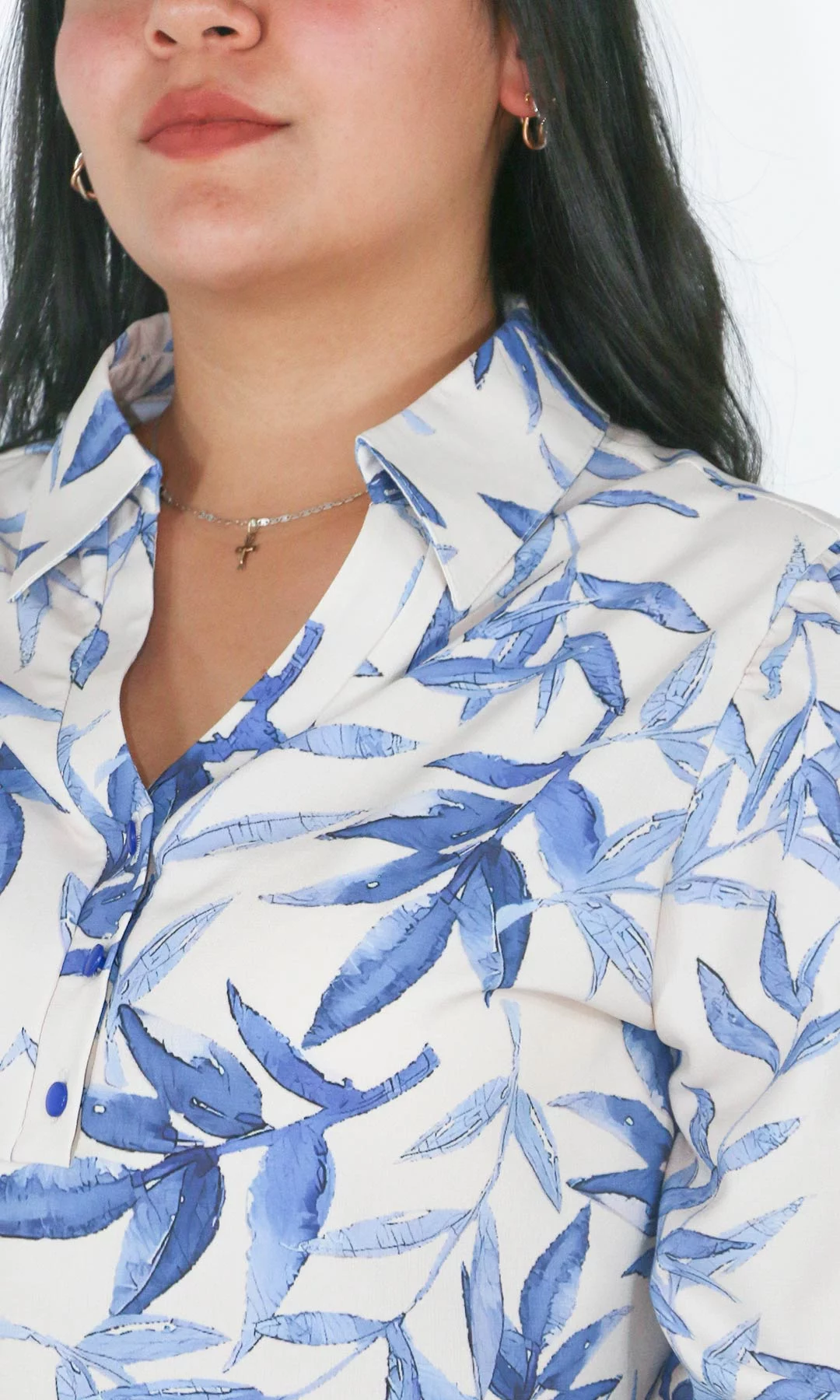 Blusa mujer manga larga estampada - Imagen 8