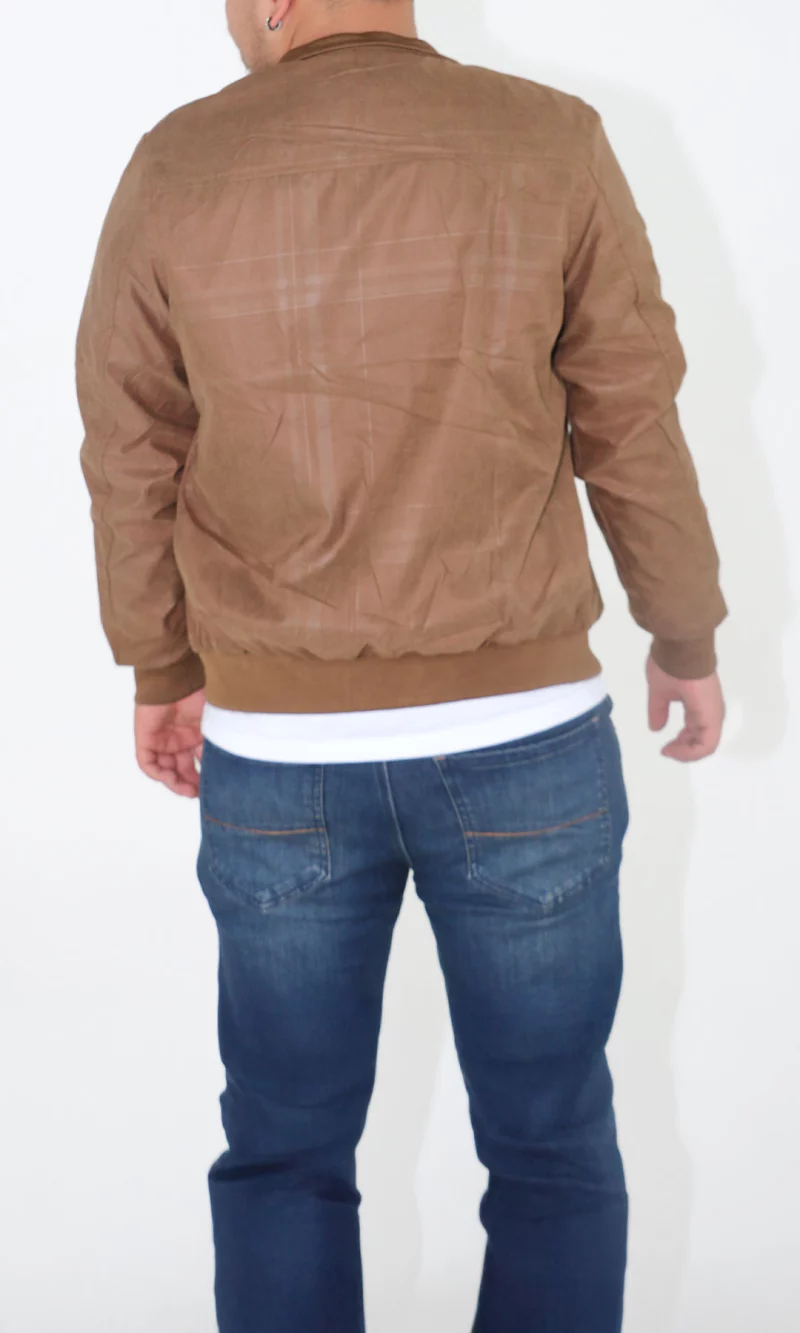 Chaqueta hombre unicolor - Imagen 3