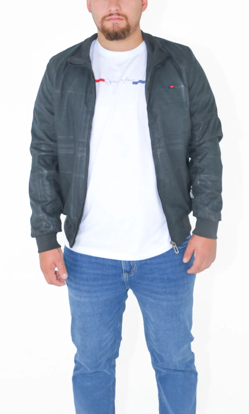 Chaqueta hombre unicolor - Imagen 4