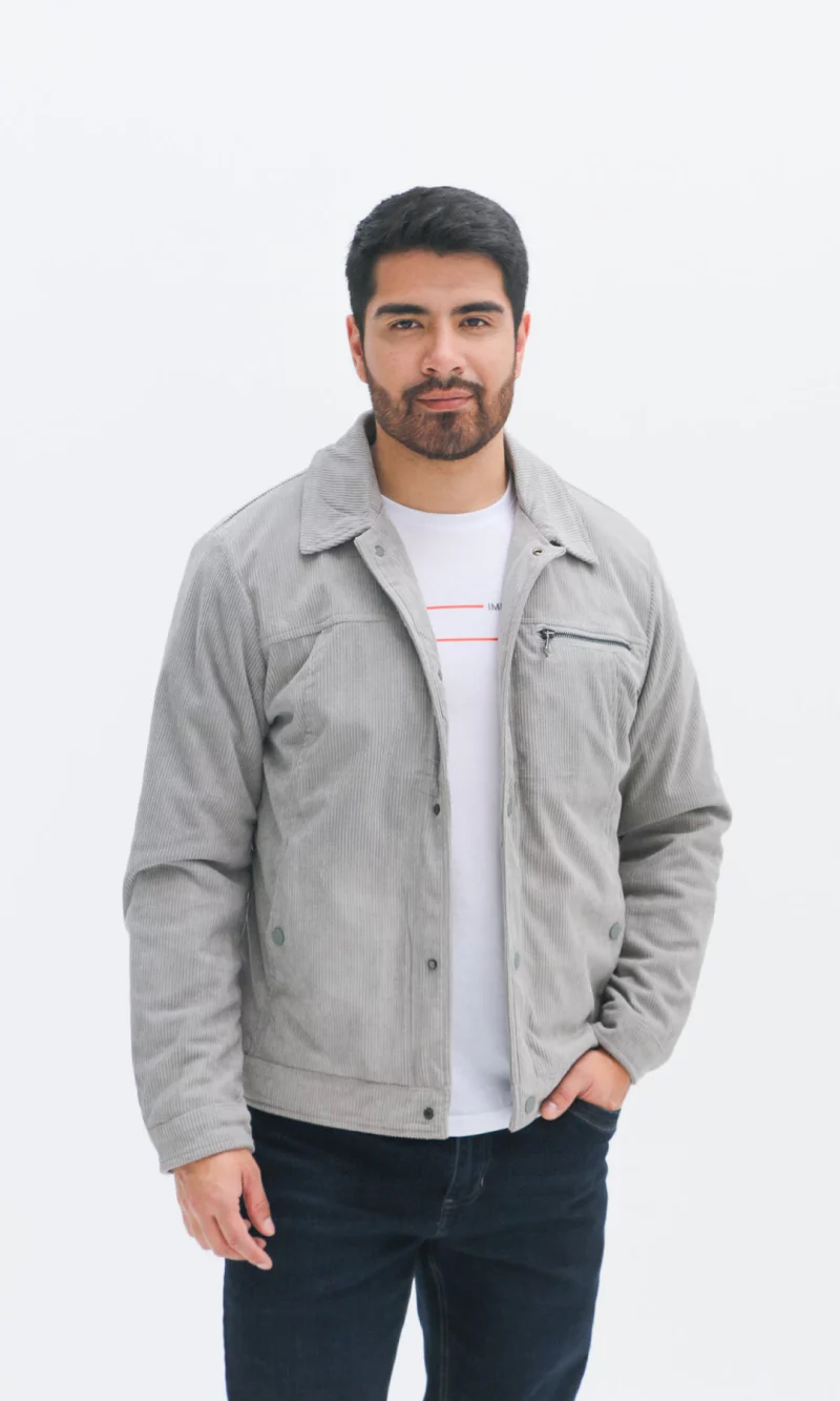 Chaqueta hombre unicolor - Imagen 7