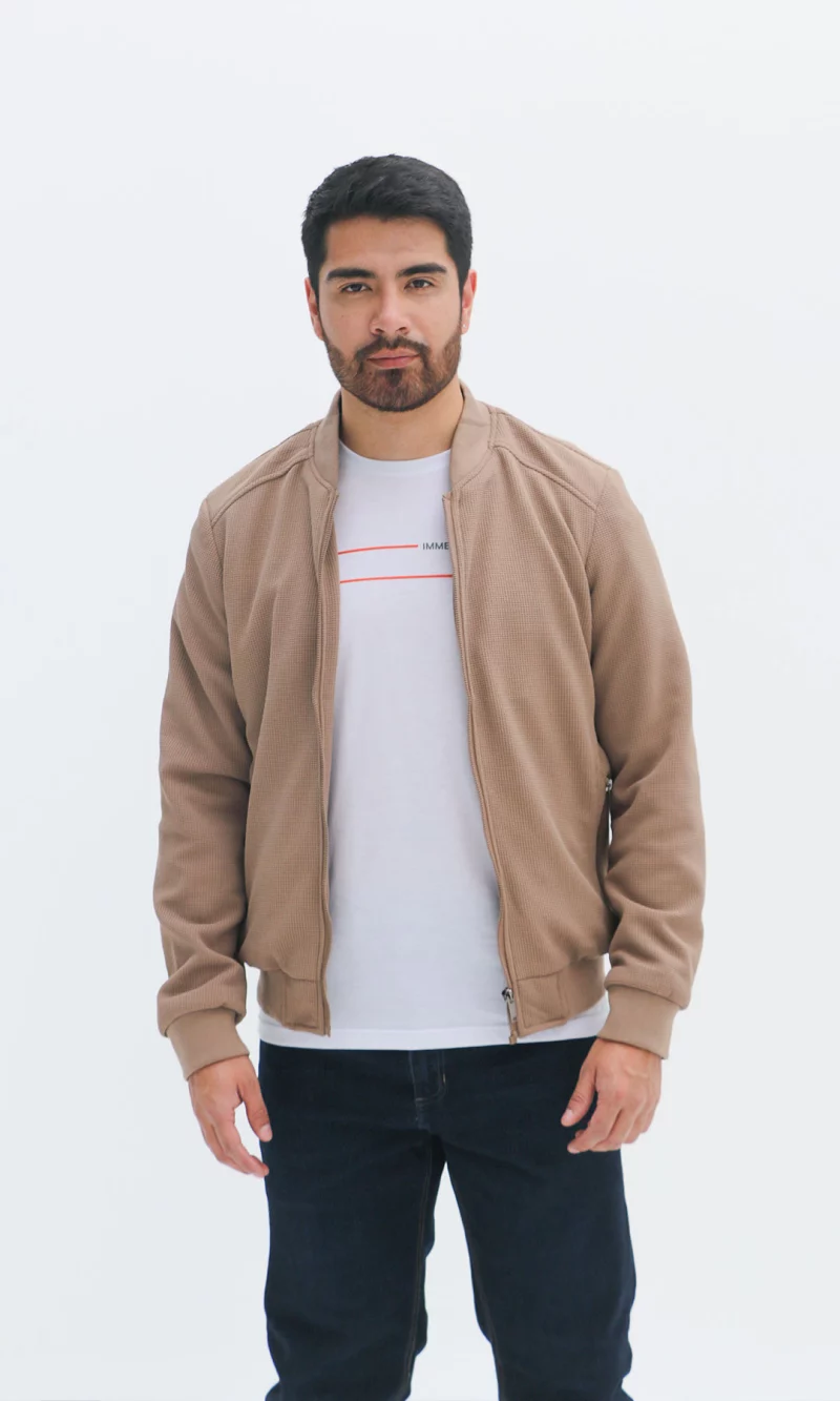 Chaqueta hombre unicolor - Imagen 7
