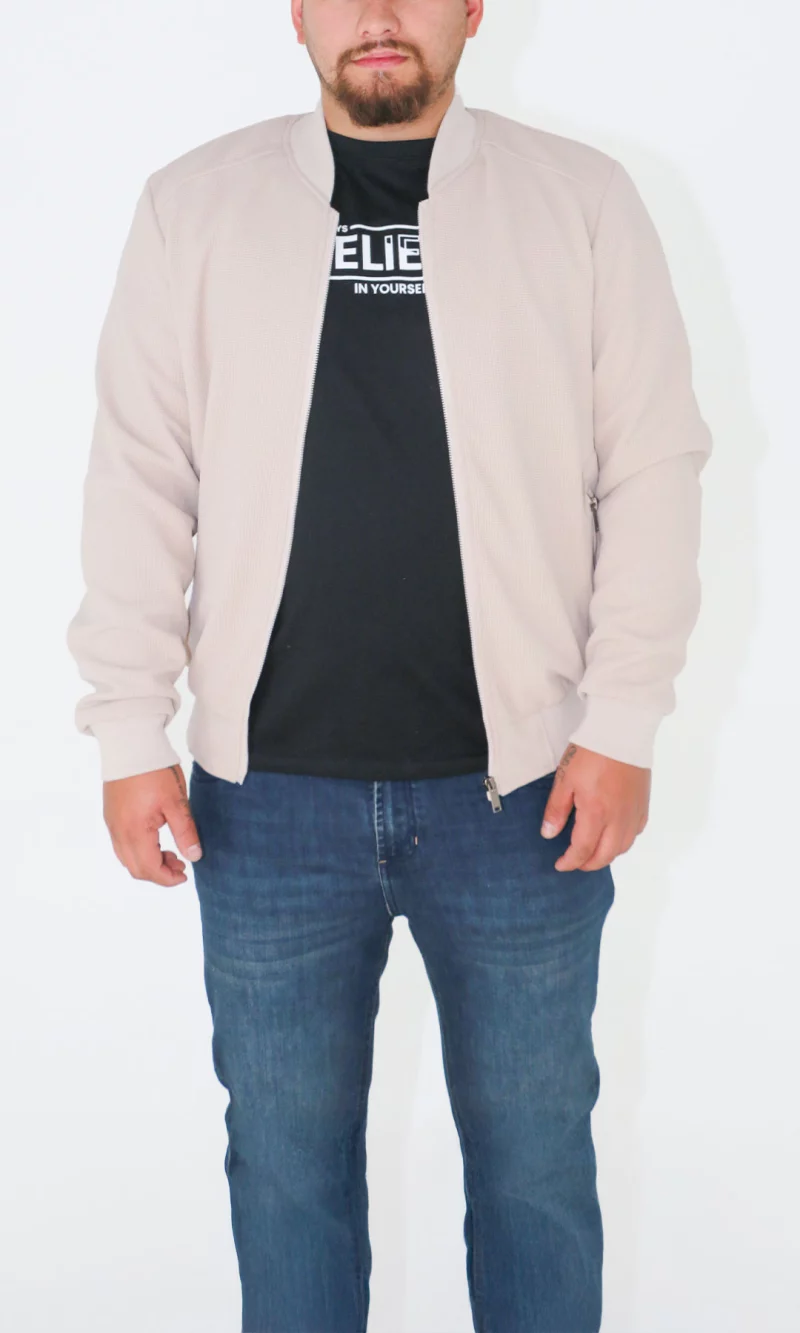 Chaqueta hombre unicolor - Imagen 4