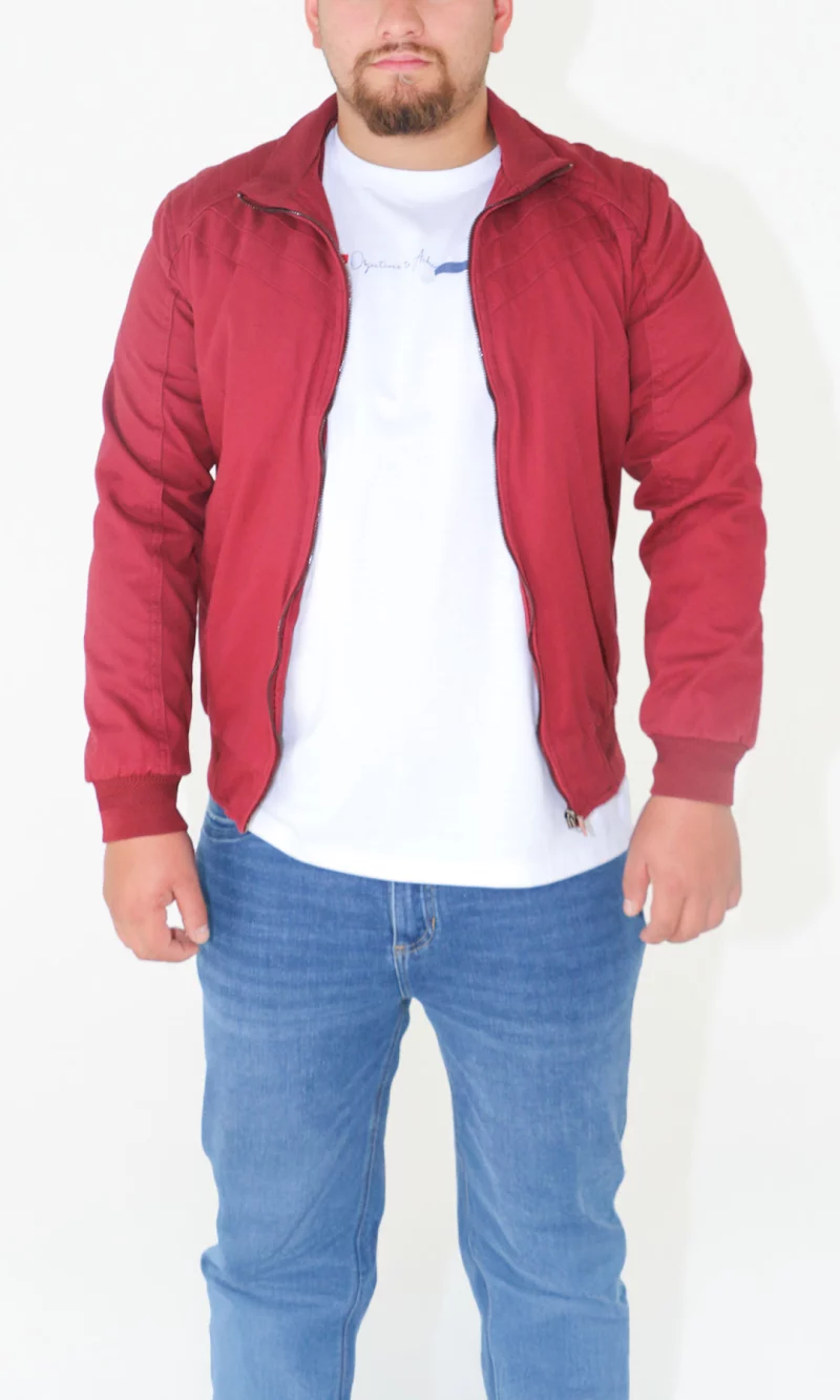 Chaqueta hombre unicolor