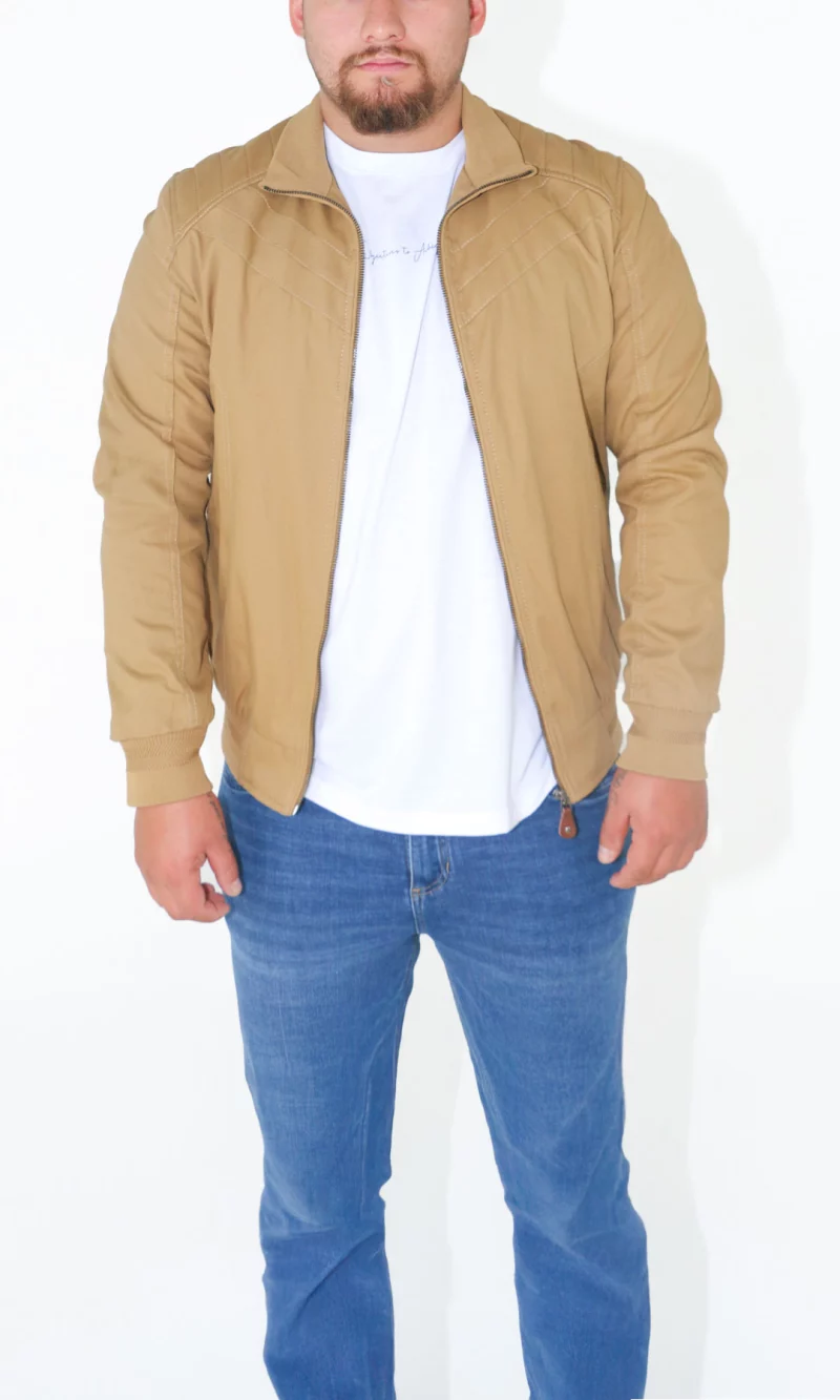 Chaqueta hombre unicolor - Imagen 4