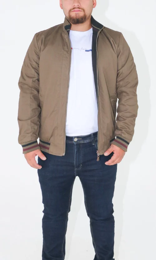 Chaqueta hombre unicolor
