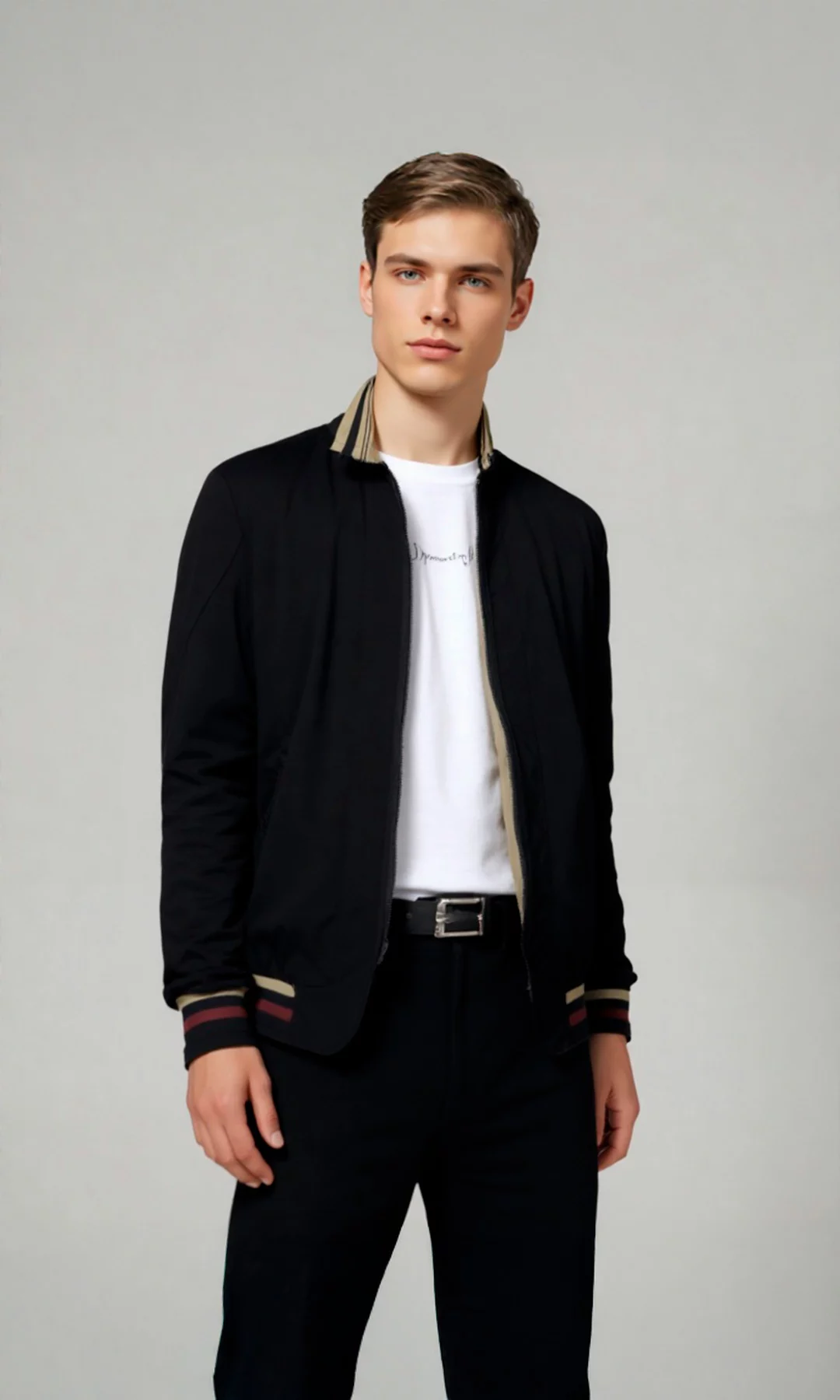 Chaqueta hombre unicolor - Imagen 6