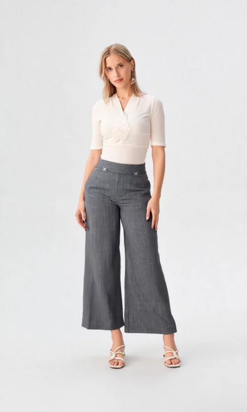 Pantalón mujer unicolor