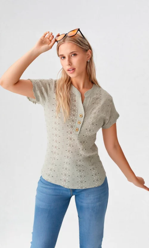 Camiseta mujer unicolor