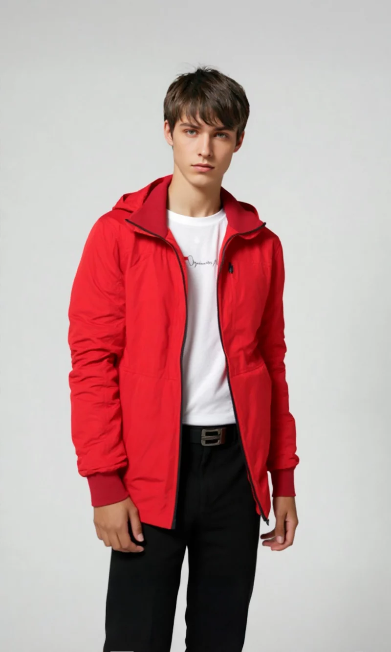 Chaqueta hombre unicolor - Imagen 3