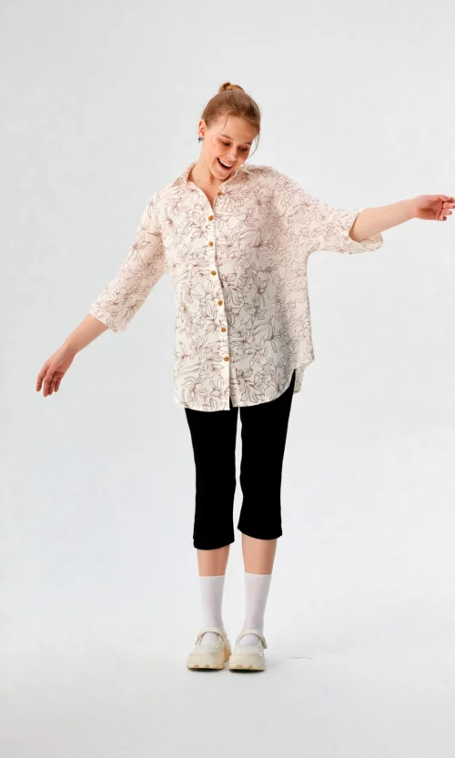 Blusa mujer estampada