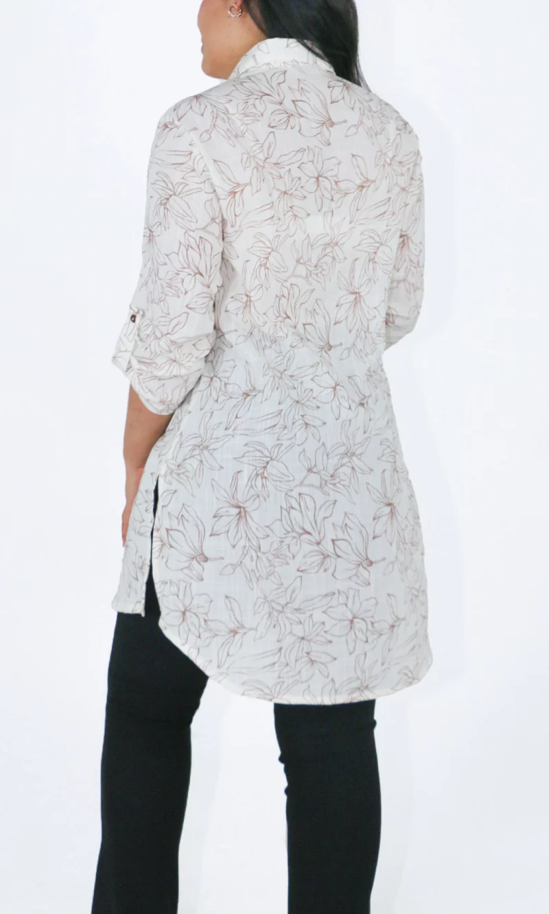 Blusa mujer estampada - Imagen 4