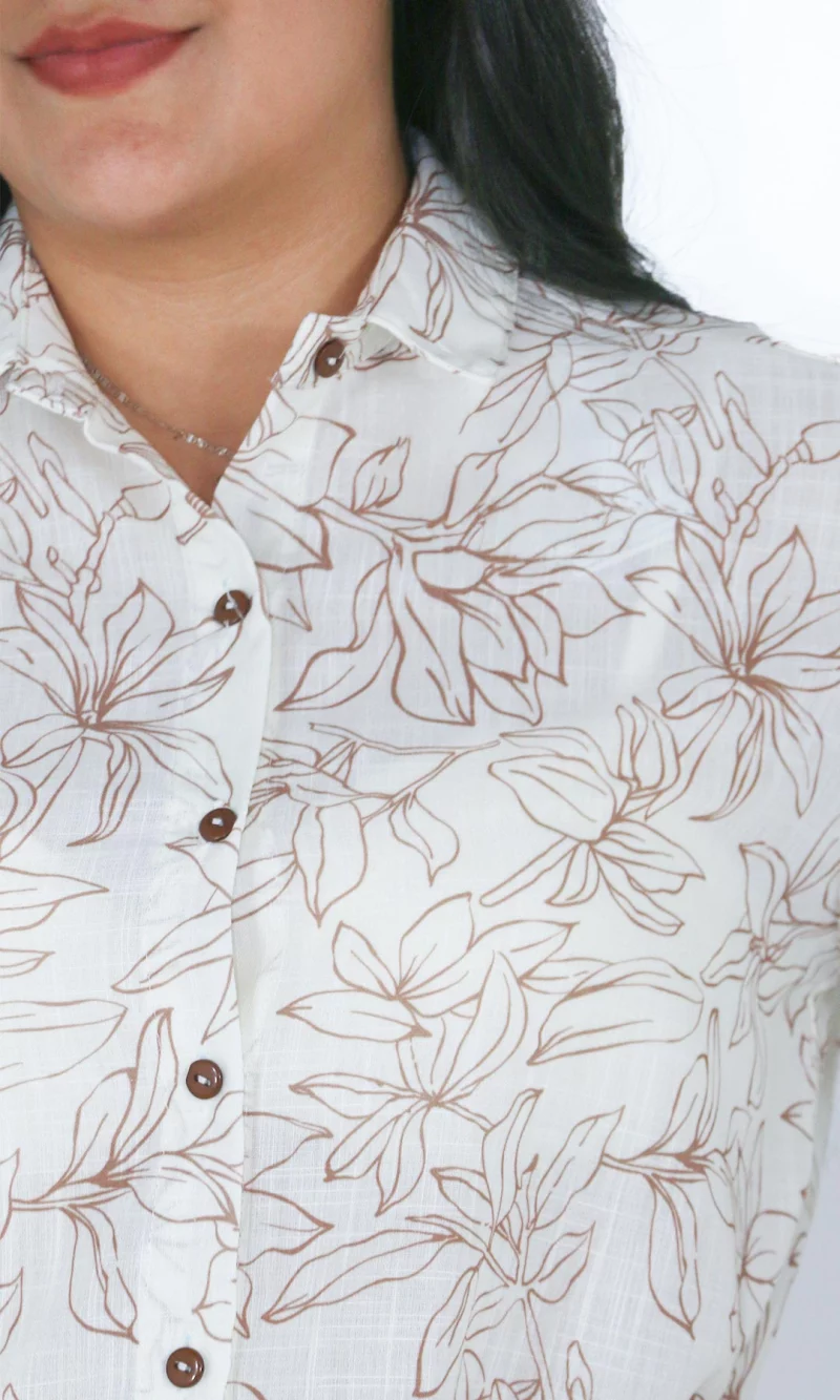 Blusa mujer estampada - Imagen 5