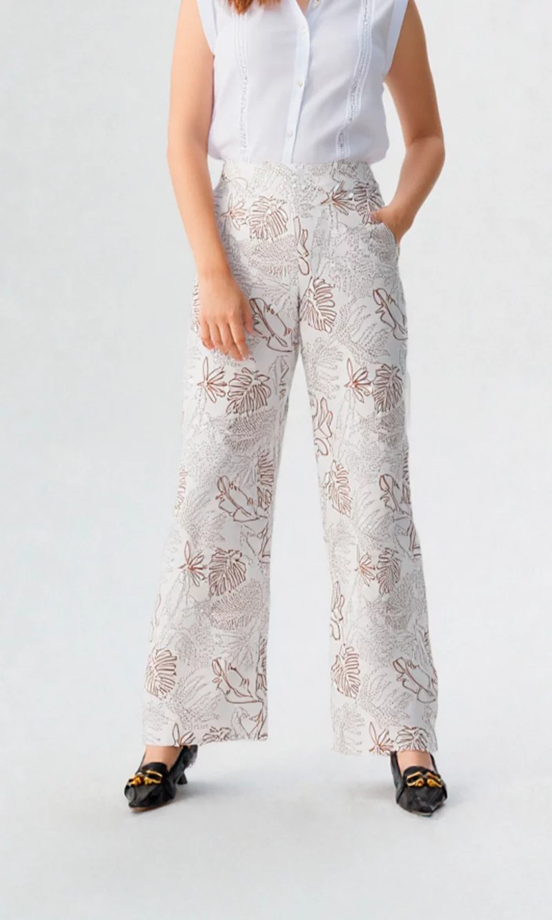Pantalón mujer estampado - Imagen 2