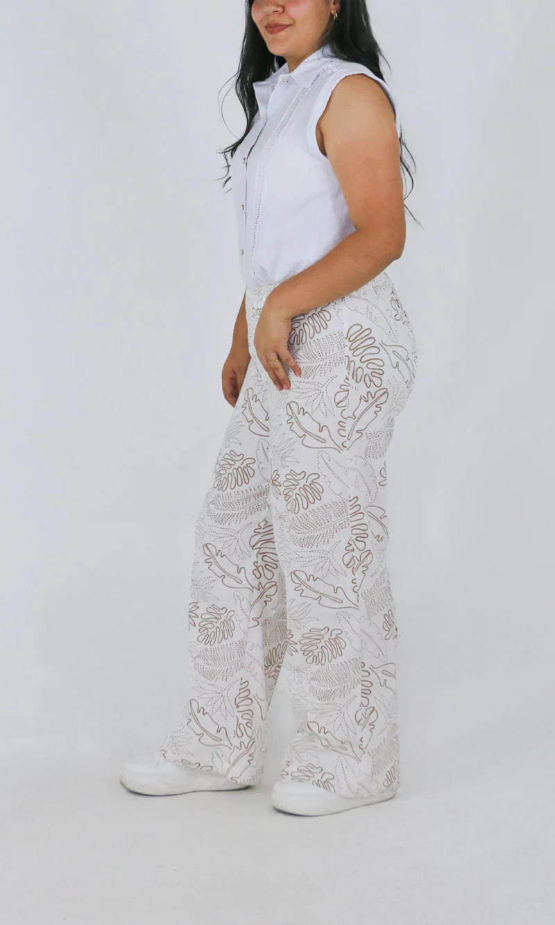 Pantalón mujer estampado - Imagen 3