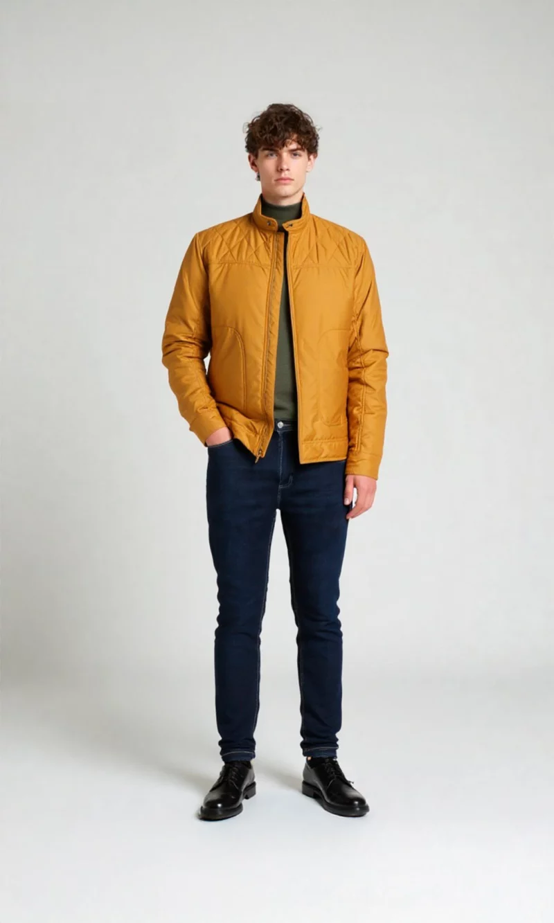 Chaqueta hombre unicolor - Imagen 2