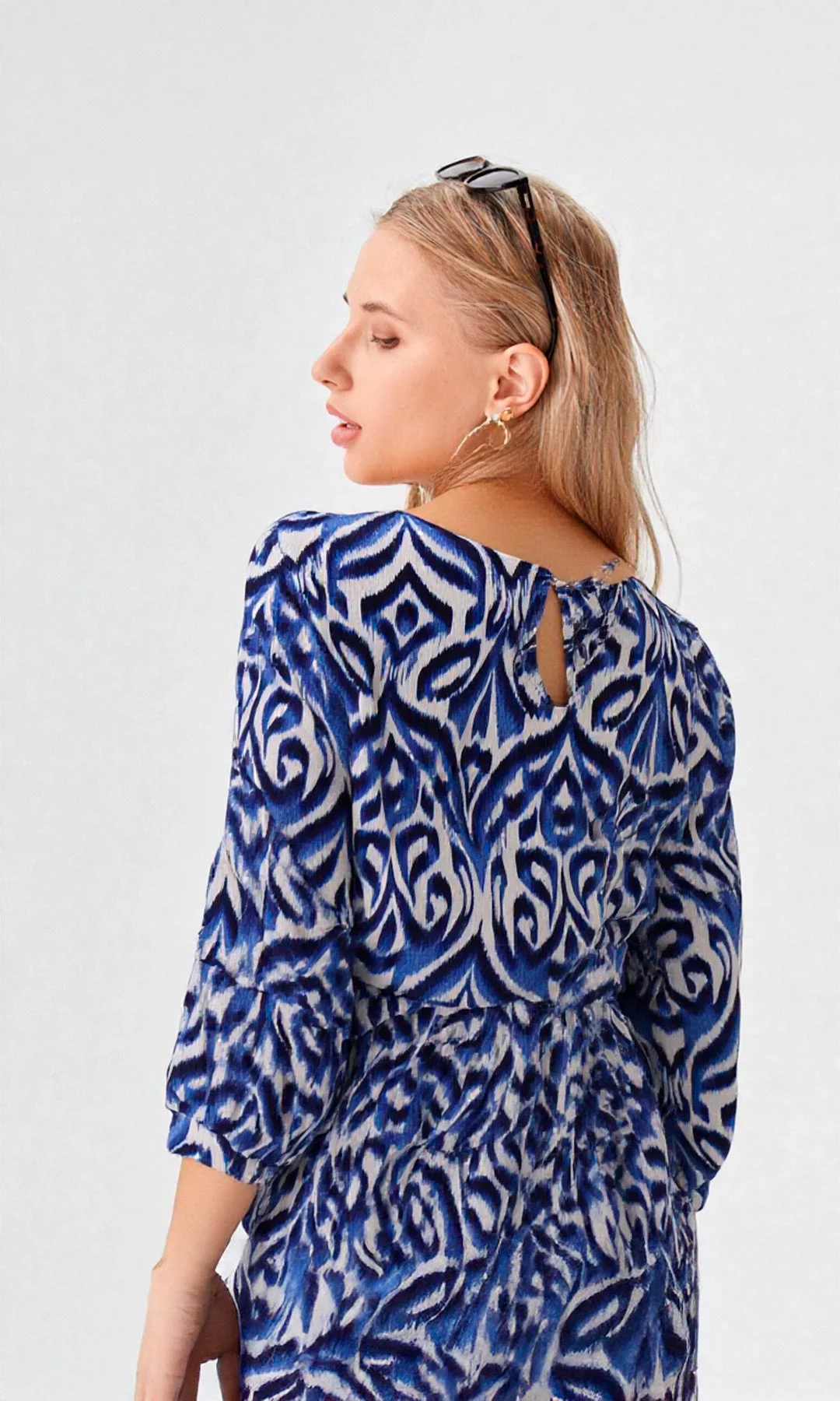 Blusa mujer manga 3/4 estampada - Imagen 11