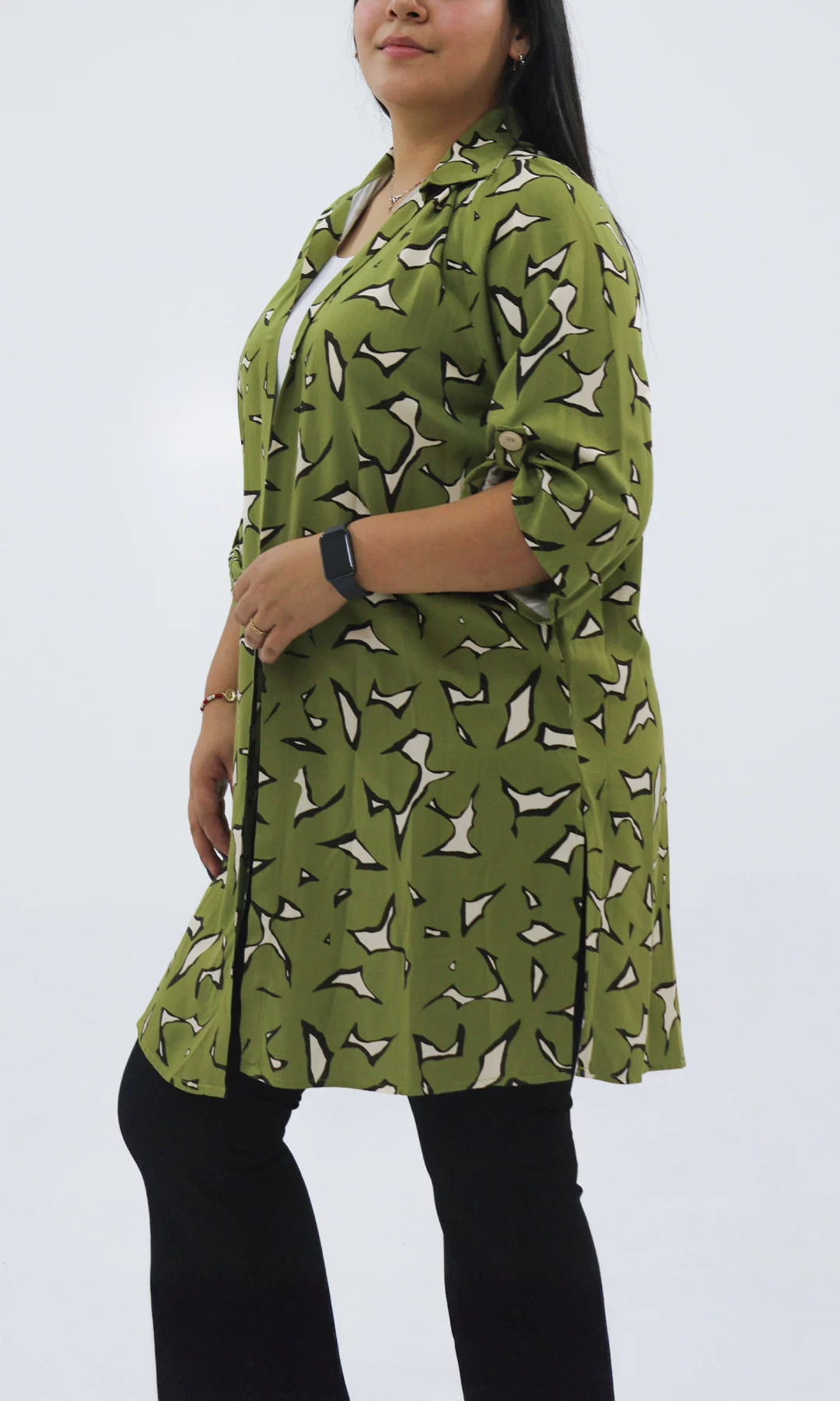 Capa mujer estampada - Imagen 4