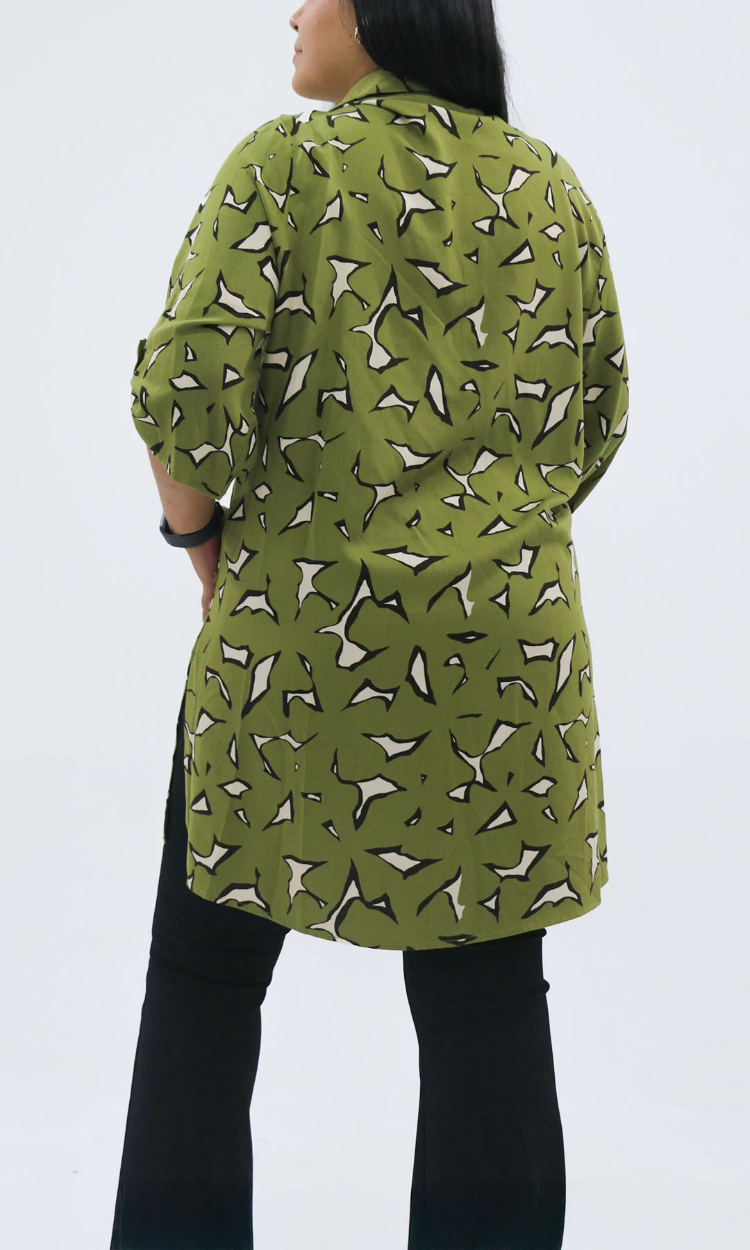 Capa mujer estampada - Imagen 3