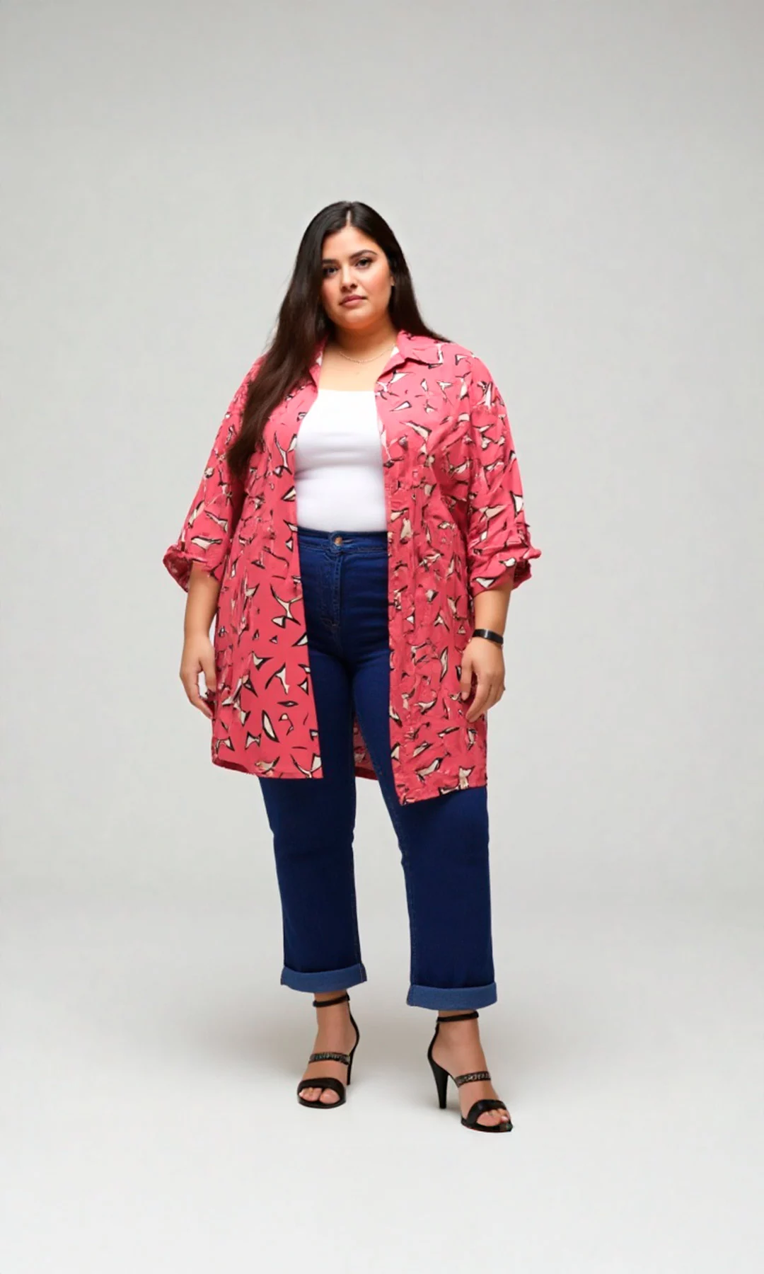 Capa mujer estampada - Imagen 5