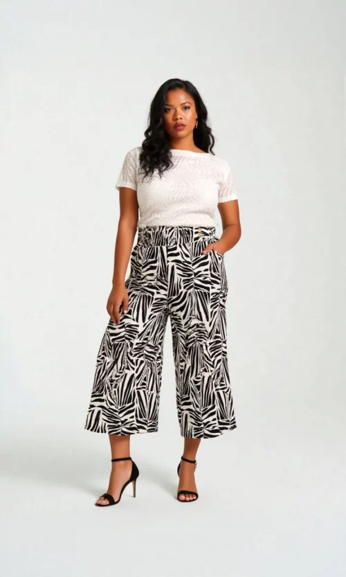 Capri mujer estampada