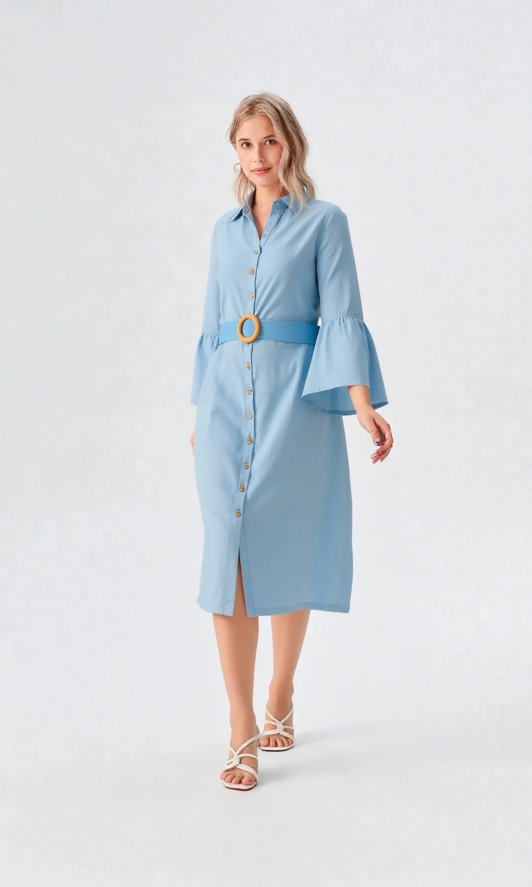 Vestido mujer unicolor - Imagen 10