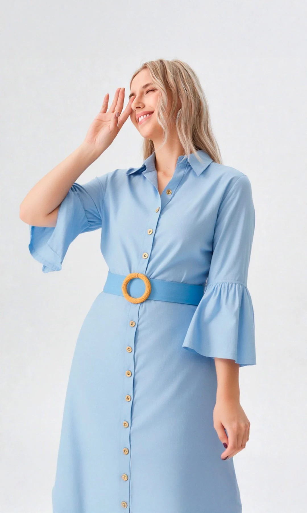 Vestido mujer unicolor - Imagen 11