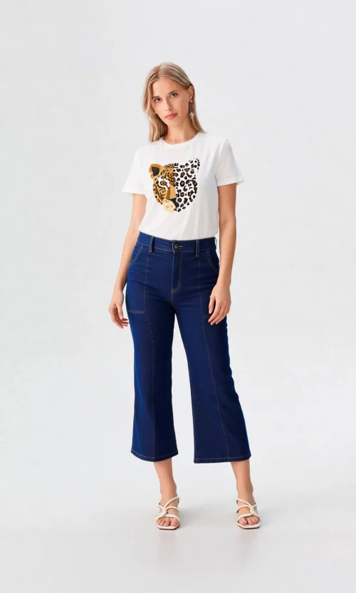 Capri mujer unicolor