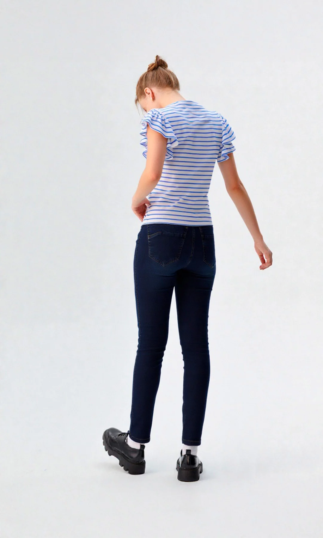 Camiseta mujer manga corta rayas - Imagen 6