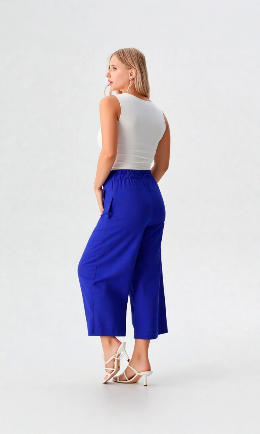 Capri mujer unicolor - Imagen 3