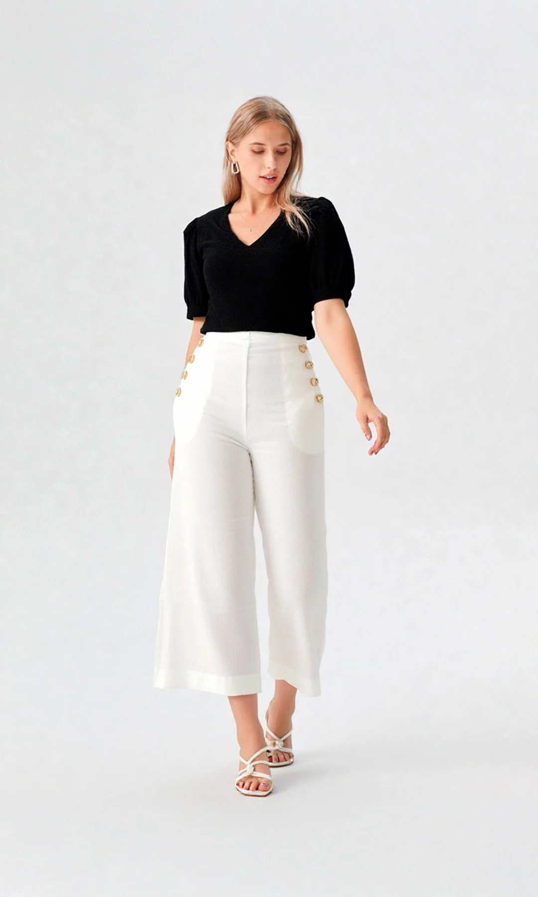 Capri mujer unicolor - Imagen 5