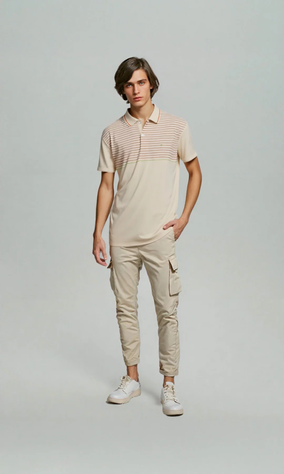 Polo hombre rayas - Imagen 6