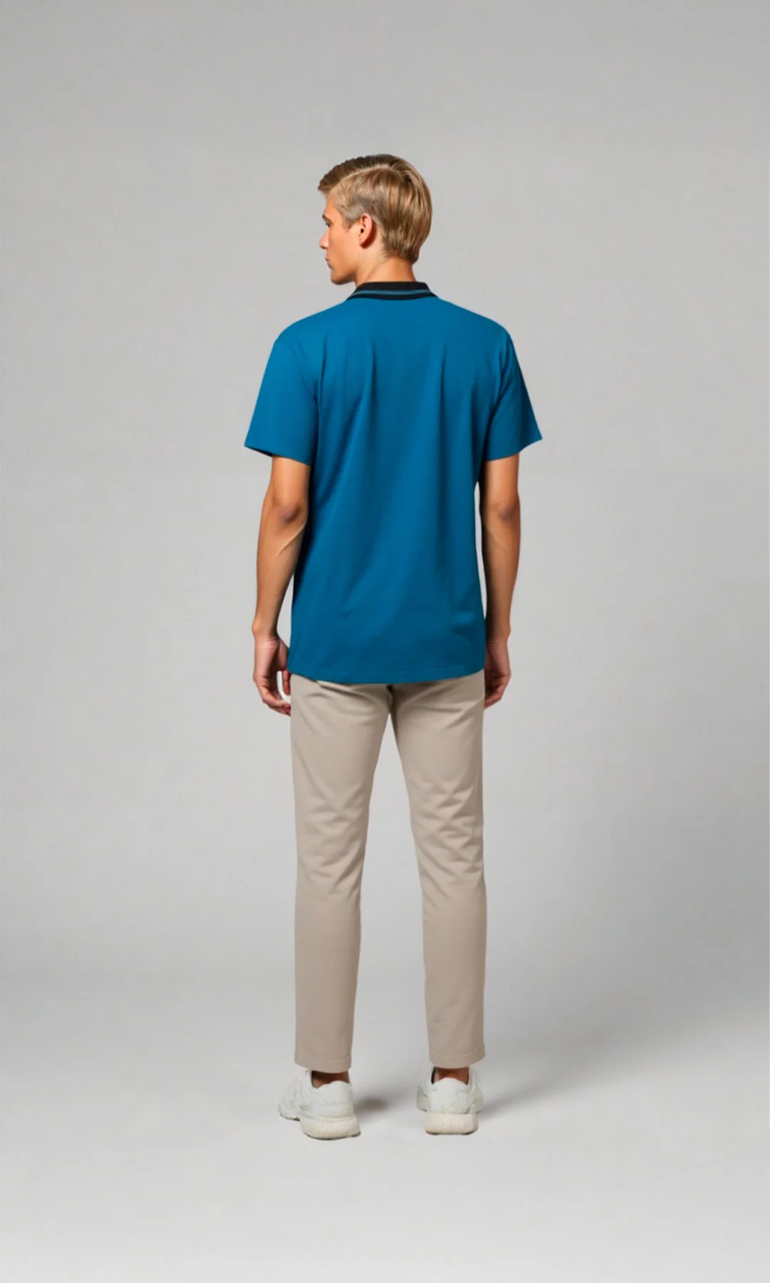 Polo hombre unicolor - Imagen 8